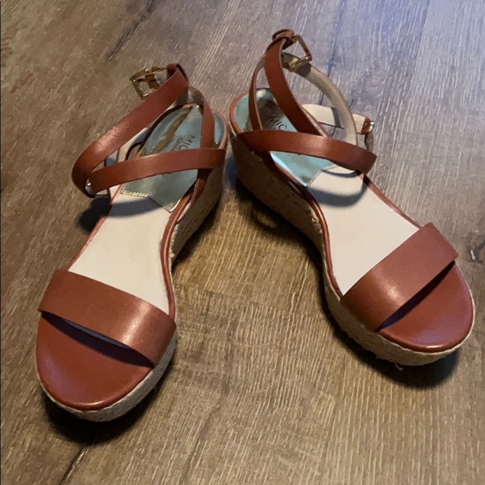 MK wedge sandals